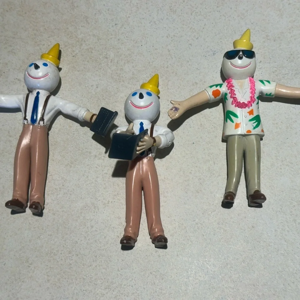 Vintage Jack In The Box Bendy Figures Lot (17) 90s Jock Jack Toy Collection